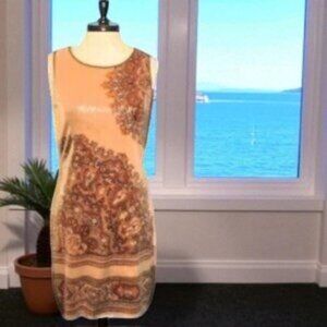 Chelsea & Violet Floral Sleeveless Sequin Dress
